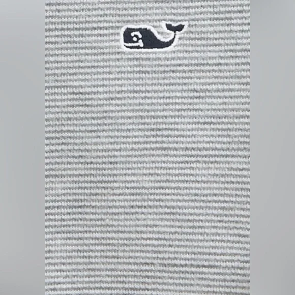 Vineyard Vines Kids' Saltwater Stripe Quarter Zip Sweatshirt Size 5 NEW w/ TAGS - Picture 2 of 8